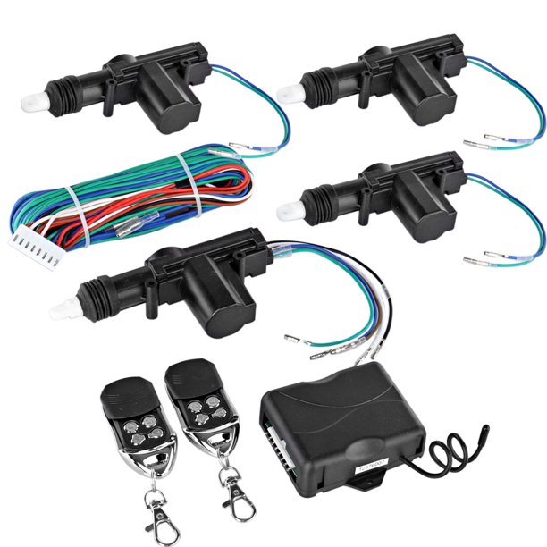 Universal Car Keyless Entry System Kit 4 Door Power Central Locking