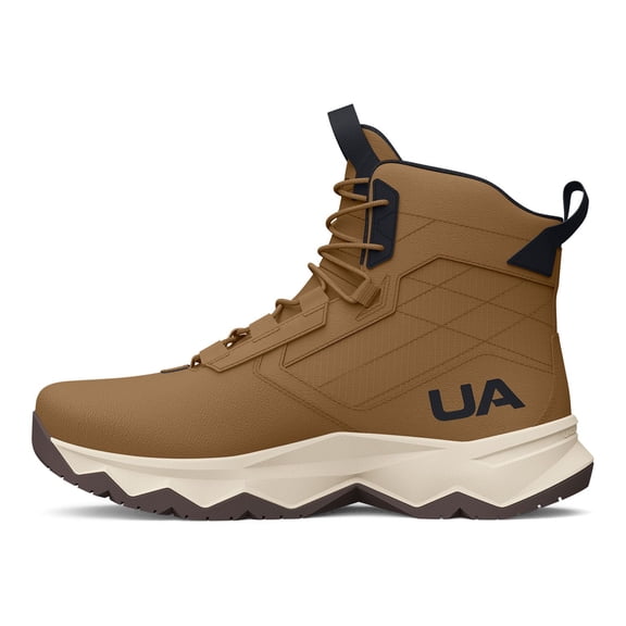 Under Armour GS Stellar G2 6 Big Kids' Utility Boots Color: Utility Light Brown Size: 4