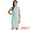 Blue, variant on DARING DIVA Women's Tweed Office Bodycon Pencil Midi Dresses M Pink