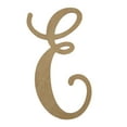 thumbnail image 1 of Wooden Letter Unfinished, Freestyle Font, Craft Cutout, 1 of 2