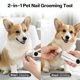 thumbnail image 4 of Lima de uñas para perros Puppalace 2 en 1 recargable con luz LED, 4 of 8