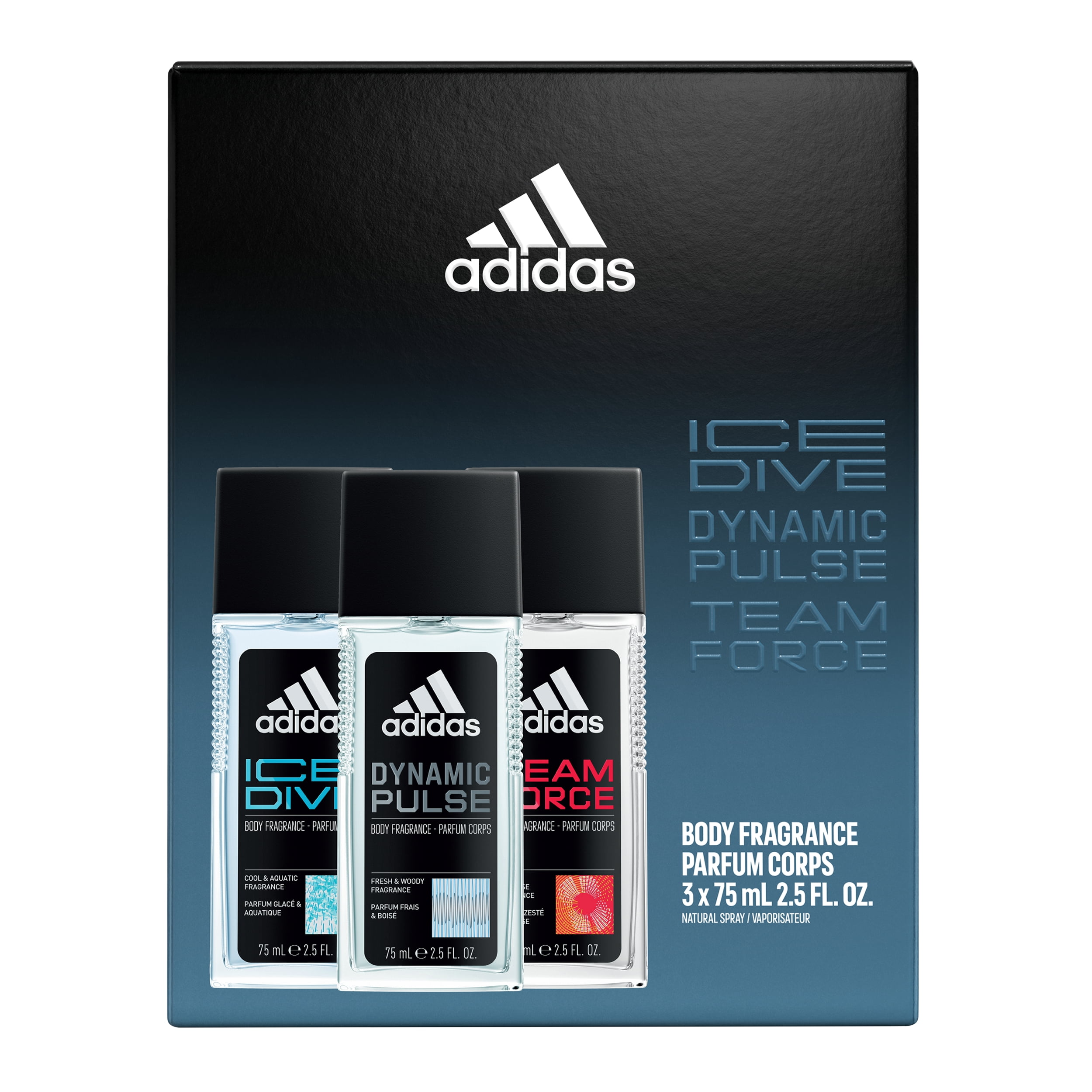 Adidas - Brandclub - Adidas Men's 3-Pc. Body Fragrance Holiday