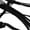 Abstract Simple, variant on Elephant Stock White To Black Abstract Iv Wall Art - Horizontal Canvas Wall Art - Lobby Wall Decor - Abstract Canvas - White And Black Decor - 36" x 24"