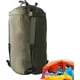 thumbnail image 4 of Sleeping bag liner, compression sack, waterproof nylon, lightweight camping gear, army green., 4 of 5