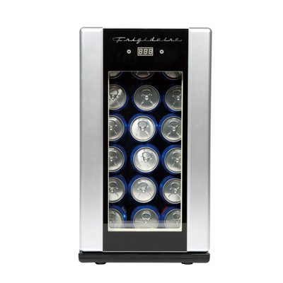 Buy Frigidaire 18 Can 4 Bottle Retro Beverage Fridge Temperature Control Stainless Efmis567 Wm Online In Guatemala 934384277