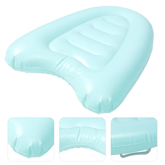 HEMOTON Green Inflatable Swim Kickboard for Swimming Practice Lightweight and Comfortable Design 31.5 x 15 inches