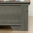 thumbnail image 5 of South Shore Versa Contemporary Bed and Headboard Set, Queen, Gray Maple, 5 of 9