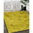 thumbnail image 3 of Ahgly Company Machine Washable Indoor Rectangle Transitional Dark Golden Rod Brown Area Rugs, 2' x 3', 3 of 7