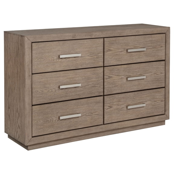 Kenora 6-drawer Dresser Barley Brown