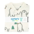 thumbnail image 2 of Carter's Child of Mine Baby and Toddler Holiday One-Piece Pajamas, Sizes 0-5T, 2 of 8