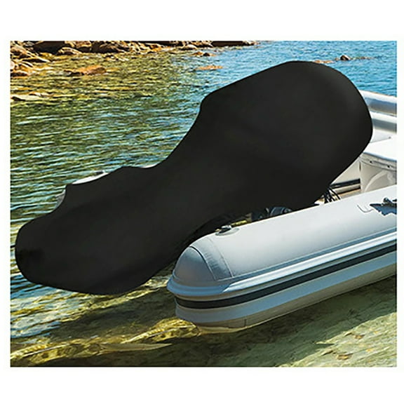 Durable 100-150HP Black Boat Full Outboard Motor Engine Storage Cover Waterproof