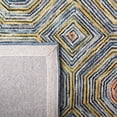 thumbnail image 6 of SAFAVIEH Micro-Loop Aleah Medallion Area Rug, Green/Blue, 5' x 5' Square, 6 of 10