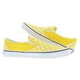thumbnail image 3 of Vans Classic Slip-On Unisex Shoes Size 8, Color: (Checkerboard) Cyber Yellow/True White, 3 of 4