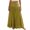 Green, variant on Bxsruta Womens Long Skirt Bohemian Maxi Skirt Casual Flowy Pleated Skirts for Women Summer Beach Vacation