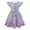dress 163#Purple, variant on WAYUTE Girls Dress Summer Gradient Color Pleated Elastic Waisted Fashion Princess Fly Sleeve Sundress Casual Outdoor