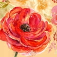 thumbnail image 3 of Jin, Jing 12x12 Black Modern Framed Museum Art Print Titled - Festive Flowers 1, 3 of 5