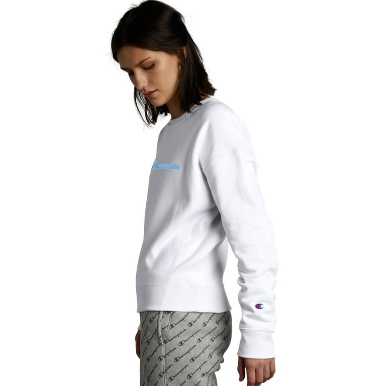 Champion Life Womens Reverse Weave Crew XL Spiced Almond Pink