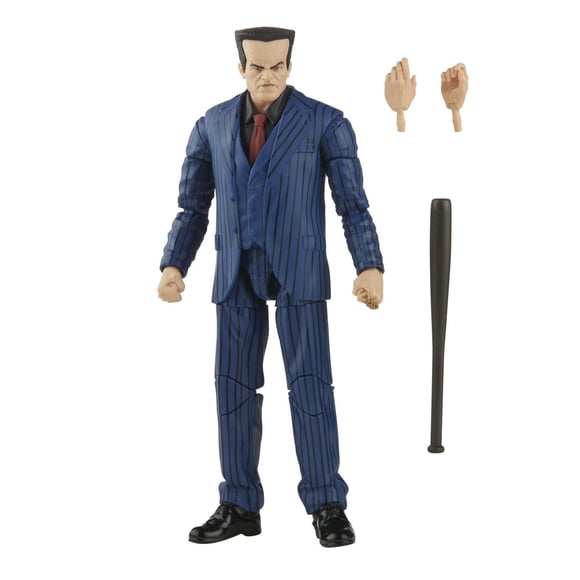 Marvel Legends Series Spider-Man, figurine Marvel's Hammerhead de 15 cm, inclut 3 accessoires : 2 mains alternatives, 1 bâton de baseball