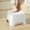 White 7I4, variant on ZZkhGO Plastic Stacking Stool, Household Mini Step Stool, Non Slip Moisture Resistant for Bathroom Kitchen