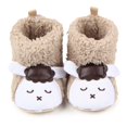 thumbnail image 2 of Generic Boys Shoes Boy Girls Winter Boots Baby Cute Panda Cartoon Walking Flat Bottom Shoes for Fashion Breathable Comfortable Shoe(9-12 Months,Green), 2 of 5
