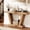 Wood color, variant on Danolapsi Console Sofa Table, 2-Tier Farmhouse Narrow Behind Couch Sofa, Extra-Long Accent Entryway Table for Hallway, Foyer, Living Room