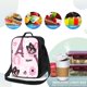 thumbnail image 4 of Balery Eiffel Tower and Butterflies Caja de Almuerzo y Bolsa de Almuerzo para Hombres y Mujeres, Bolsa de Almuerzo Reutilizable con Gran Capacidad, Bolsa de Almuerzo Aislada, 4 of 7