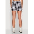 thumbnail image 5 of Womens Pull On Plaid Shorts, 5 of 5
