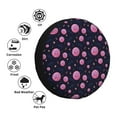 thumbnail image 3 of Bingfone Pink Planets And Stars Spare Tire Cover Weatherproof Universal Wheel Protectors for RV Camper Travel Trailer SUV Truck-14 inch, 3 of 8