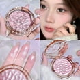 thumbnail image 1 of 3 Colors Highlighter Powder Palette Facial Powder Fine Women Makeup Sparkling Highlight U6m0, 1 of 5