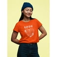 thumbnail image 2 of Love Techno Style Heart T-Shirt Women -Image by Shutterstock, Female Medium, 2 of 4