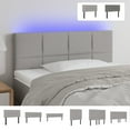 thumbnail image 3 of vidaXL LED Headboard Bed Headboard Home Bedroom Upholstered Headboard Fabric, 3 of 57
