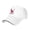 White, variant on Montclair State University Logo Sandwich Cap Unisex Classic Baseball Capunisex Adjustable Casquette Dad Hat