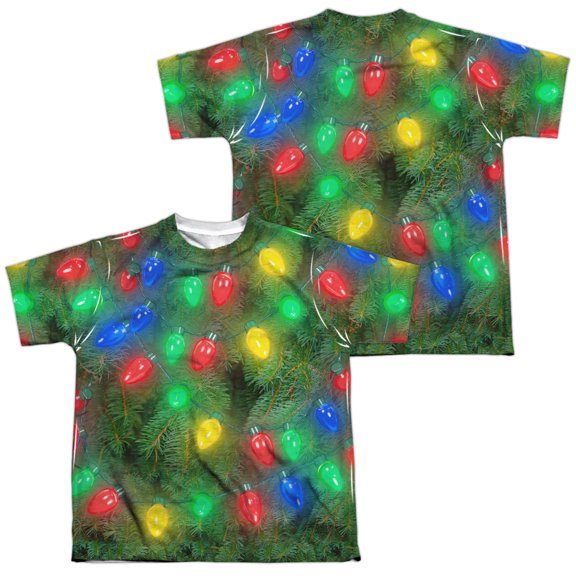 Oh Christmas Tree (Front - Back Print) - Youth Short Sleeve Shirt - Large