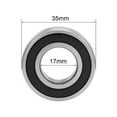 thumbnail image 4 of 6003-2RS Deep Groove Ball Bearings Z2 17x35x10mm Double Sealed Chrome Steel 10 Pcs, 4 of 4
