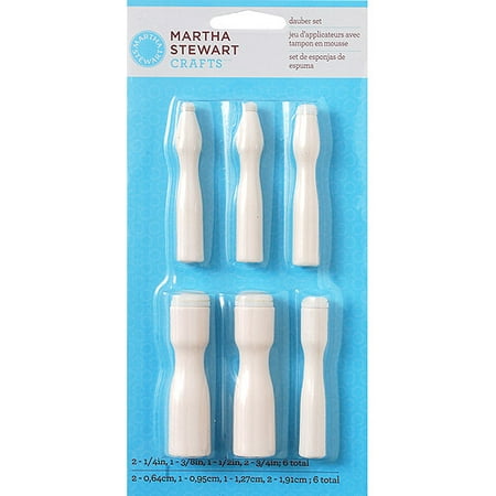 Plaid Craft Martha Stewart Dauber Set, 6/pkg