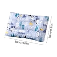 thumbnail image 3 of EGNMCR Pillow Case Small Neck Support Pillow Washable For Naps Polyester pillows, 3 of 6