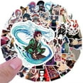 thumbnail image 2 of 50PCS Anime Demon Slayer Cartoon New Graffiti Creative Sticker Guitar Computer Waterproof Sticker, 2 of 5