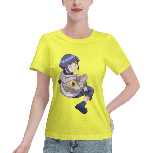 Women's Basic Short Sleeve T-Shirt Naruto Hinata