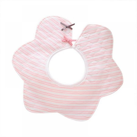 

[BRAND CLEARANCE!!!] 0-3T Waterproof Infant Baby Bibs For Girls Boy 3 Layers Cartoon Cotton Baby Bibs Cute Print aliva Towel Baby Bibs 360 Degrees Rotatin (Style E)