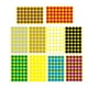 thumbnail image 1 of 10 hojas auto adhesivo Redondas Las etiquetas de colores Marcado etiquetas engomadas desprendibles (25 mm de oro + plata + Rojo + Amarillo + + blanco + azul + verde + Café + púrpura Cada hoja 1), 1 of 5