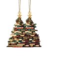 thumbnail image 1 of Christmas Tree Car Pendant Christmas Acrylic Decoration Decorations, 1 of 7
