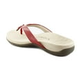 thumbnail image 3 of Vionic Women's Rest Bella Red Patent Toe Post Sandal 5W, 3 of 8