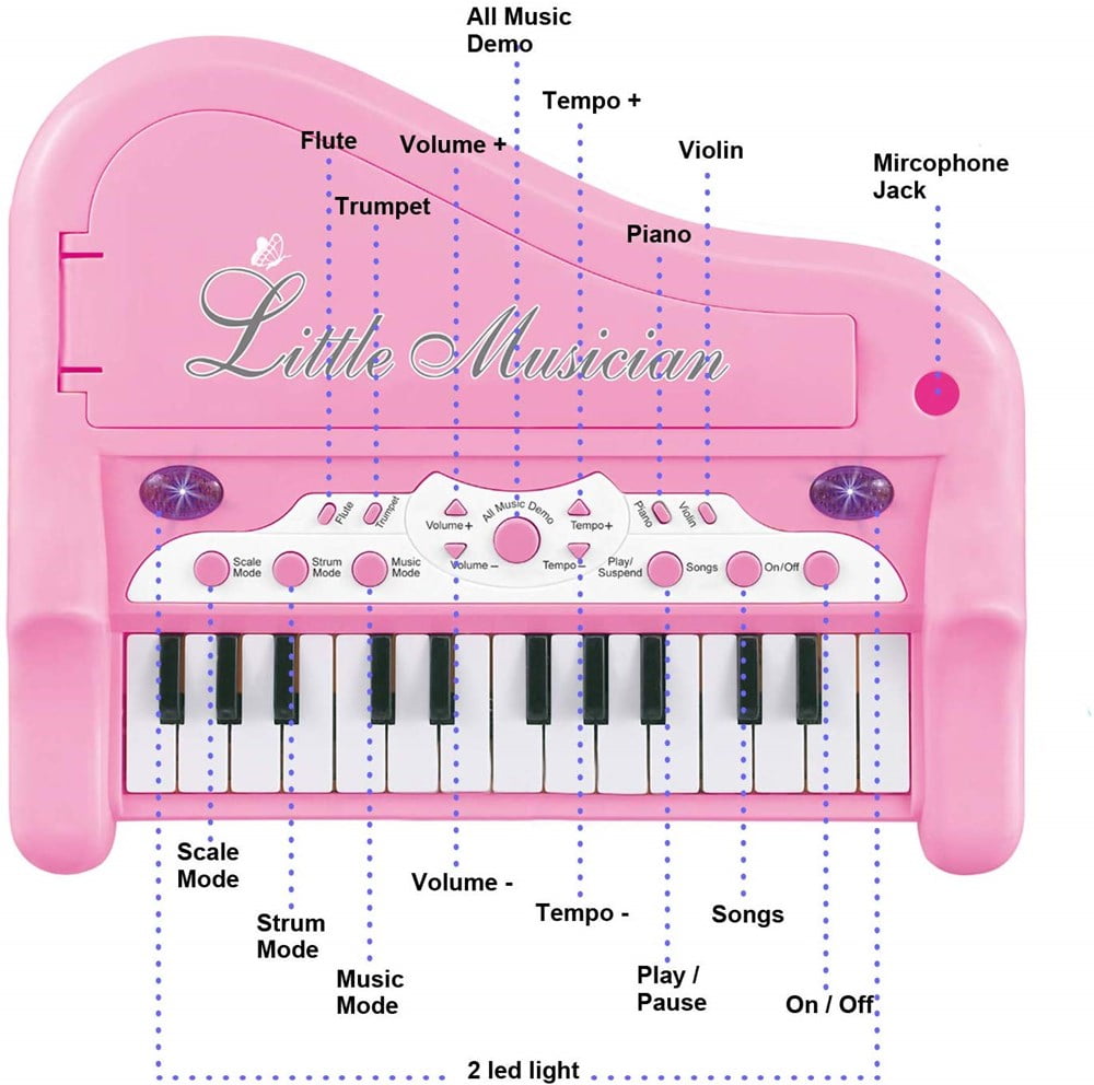little musician piano toy
