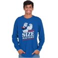 thumbnail image 5 of Size Matters Popeye The Sailor Man Men's Long Sleeve Tee T Shirt Brisco Brands M, 5 of 6