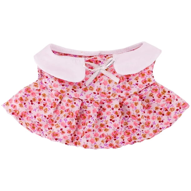 Ropa de pato Rosa Kawaii, falda de maleta para ropa de lalafanfan de felpa de 30cm, juguete de peluche, accesorios de animales, regalos para niños