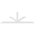 thumbnail image 4 of 96"W x 32"H x 4"D x 4"F, 8/12 Pitch, Richland Architectural Grade PVC Gable Bracket, 4 of 9