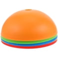 thumbnail image 1 of KAKOWELY agility marker cone 5Pcs Sports Court Training Essentials Courts Spots Dome Cones Disc Cones Tennis Training Racquet Sports for All Levels of Play Multi, 1 of 5