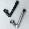 thumbnail image 2 of Aluminum Gooseneck Stem for Bikes Fits For 25 4mm Front Fork Features Minus 17 Degree Angle for Optimal Comfort, 2 of 5