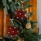 thumbnail image 4 of Borde de Adornos Navideños Flocados para Árbol de Navidad, Copos de Nieve y Adornos Navideños., 4 of 6