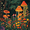 Forest Mushroom, variant on FORMRS Kids Pajama Pants with Pockets Size 6-8Y Boys Lounge Sleep Bottoms, Pirate Animals